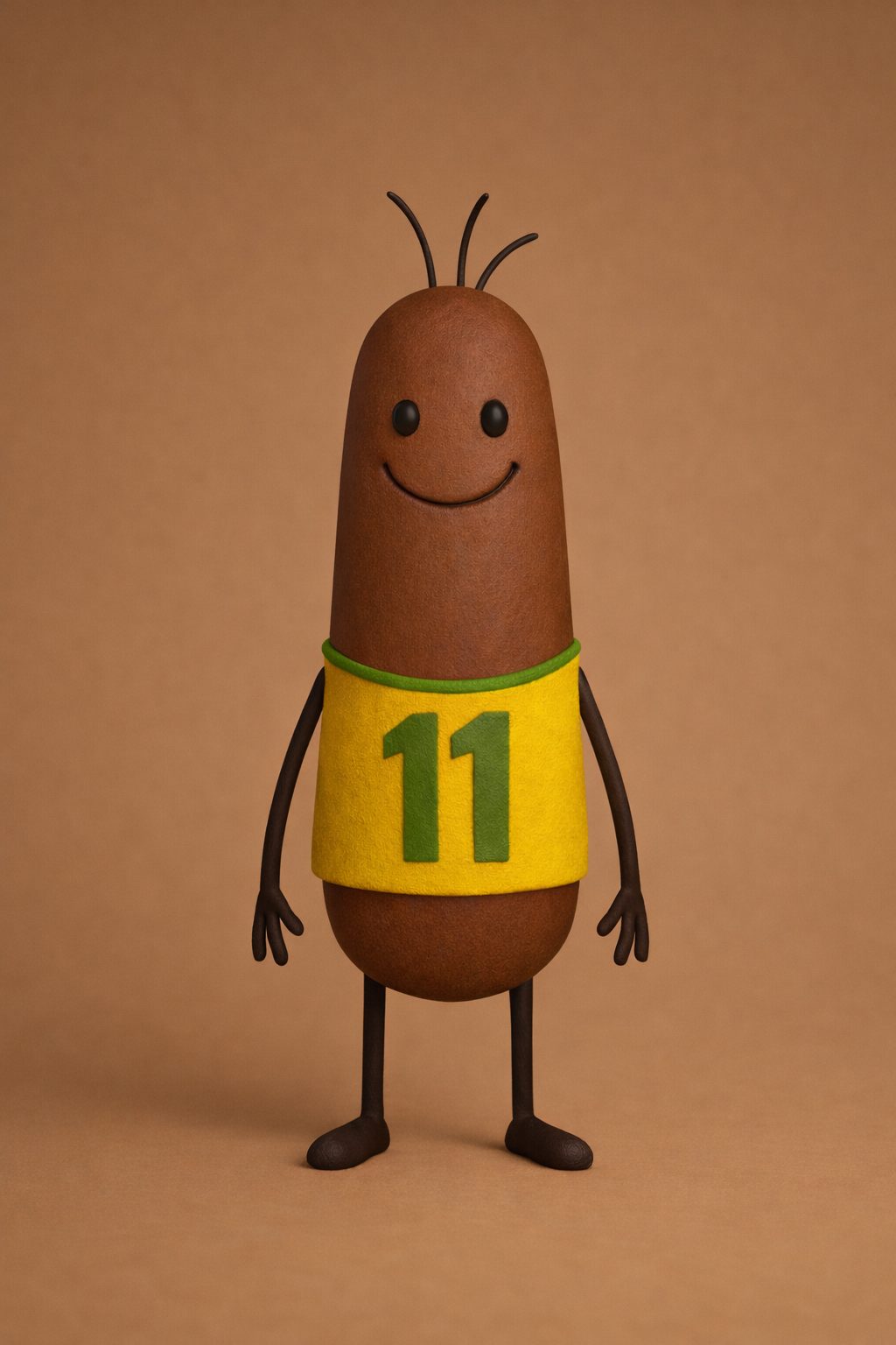 Barni, a Kukac FC 11-es játékosa